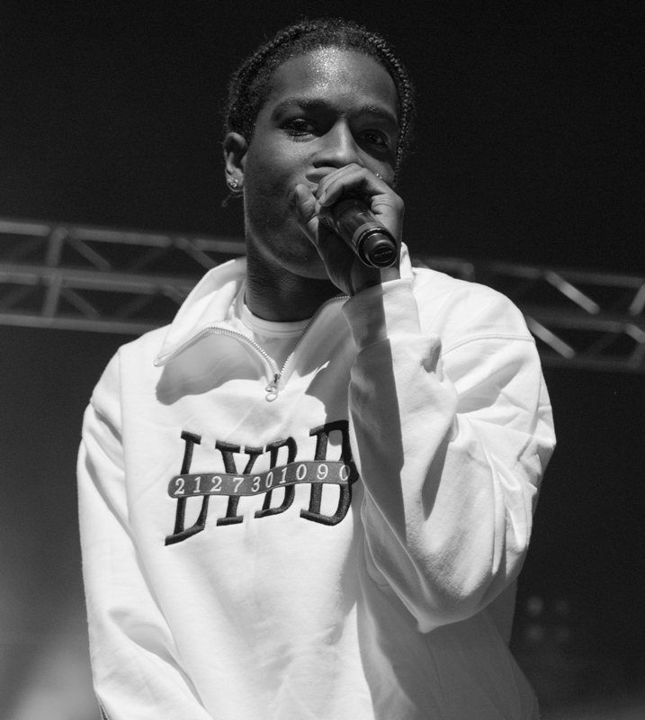 A$AP Mob, A$AP Rocky, Moda Center, photo by Jensen Ocampo
