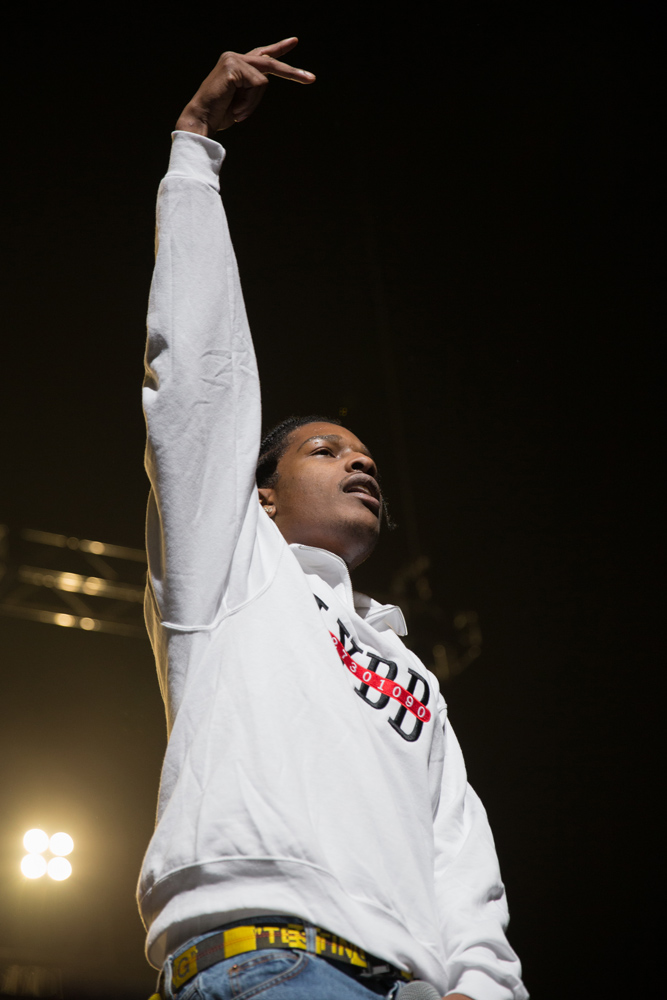 A$AP Mob, A$AP Rocky, Moda Center, photo by Jensen Ocampo