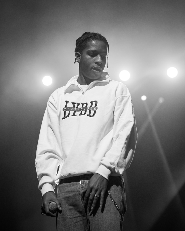 A$AP Mob, A$AP Rocky, Moda Center, photo by Jensen Ocampo
