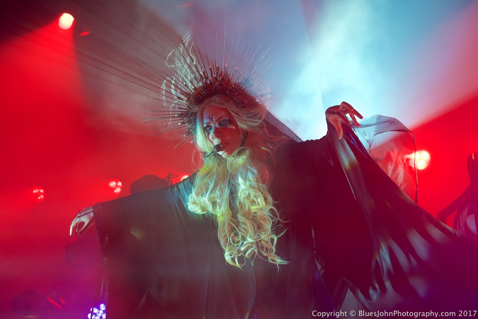 In This Moment, Roseland Theater, photo by John Alcala