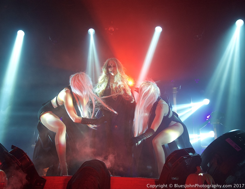 In This Moment, Roseland Theater, photo by John Alcala