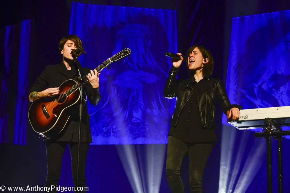 Tegan and Sara, Revolution Hall, photo by Anthony Pidgeon