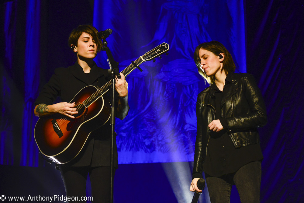 Tegan and Sara, Revolution Hall, photo by Anthony Pidgeon