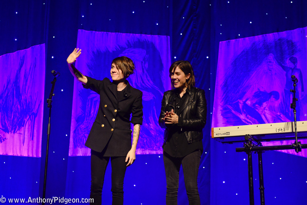 Tegan and Sara, Revolution Hall, photo by Anthony Pidgeon