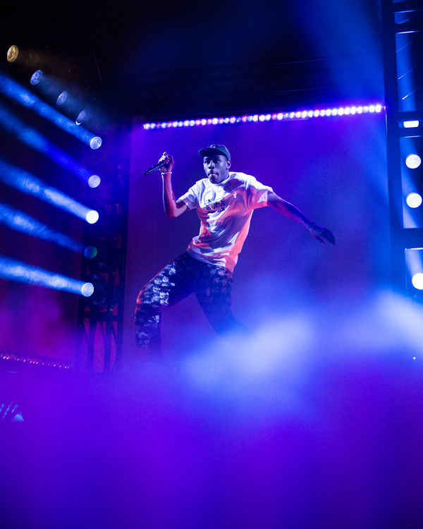 Tyler, The Creator, McDonald Theatre, photo by Jensen Ocampo