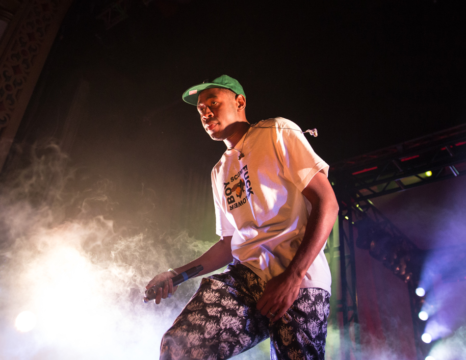 Tyler, The Creator, McDonald Theatre, photo by Jensen Ocampo