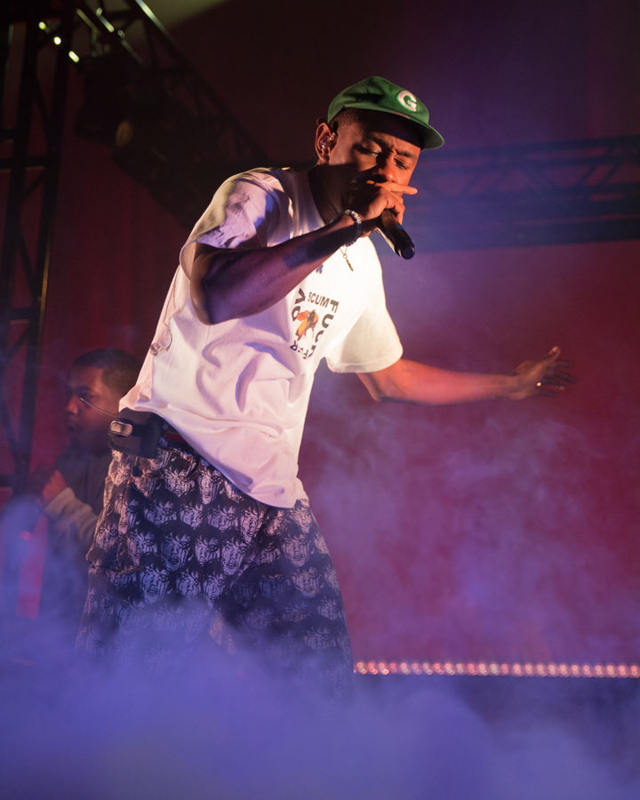 Tyler, The Creator, McDonald Theatre, photo by Jensen Ocampo