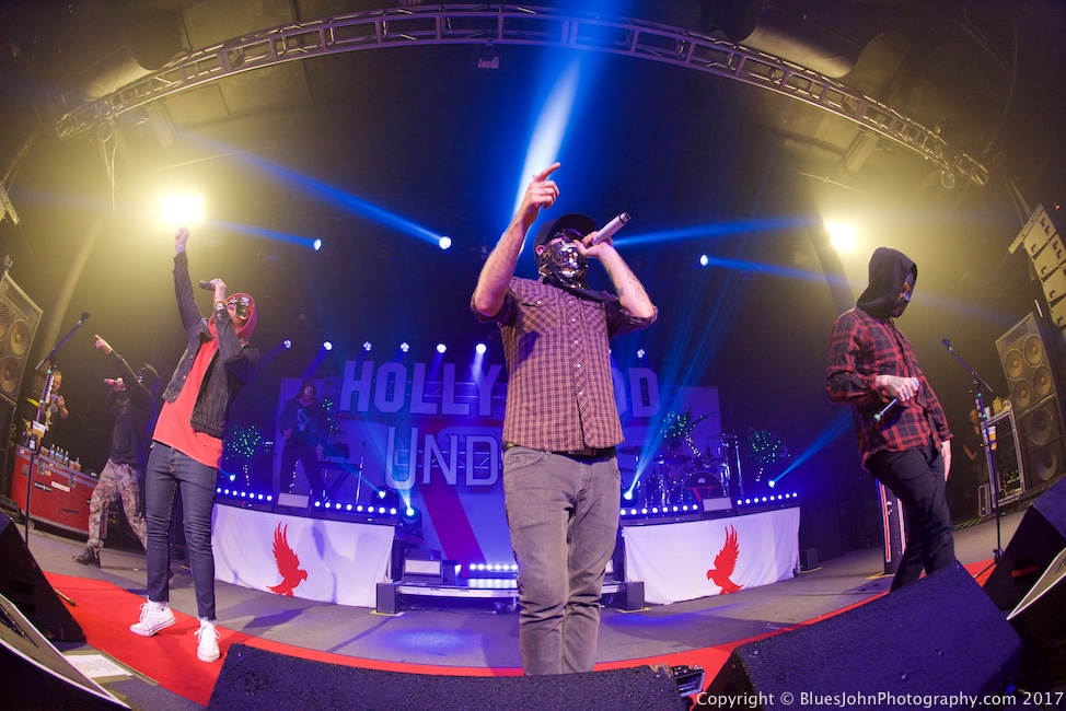 Hollywood Undead, Roseland Theater, photo by John Alcala