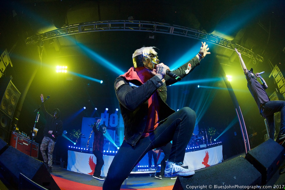 Hollywood Undead, Roseland Theater, photo by John Alcala