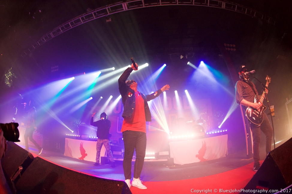 Hollywood Undead, Roseland Theater, photo by John Alcala
