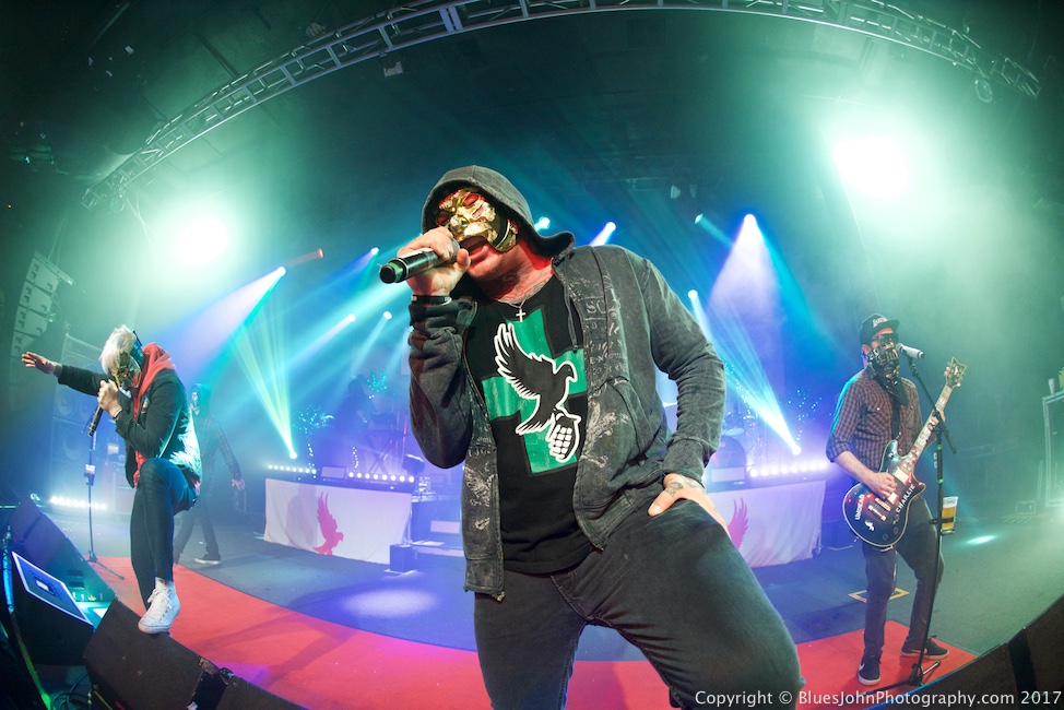 Hollywood Undead, Roseland Theater, photo by John Alcala