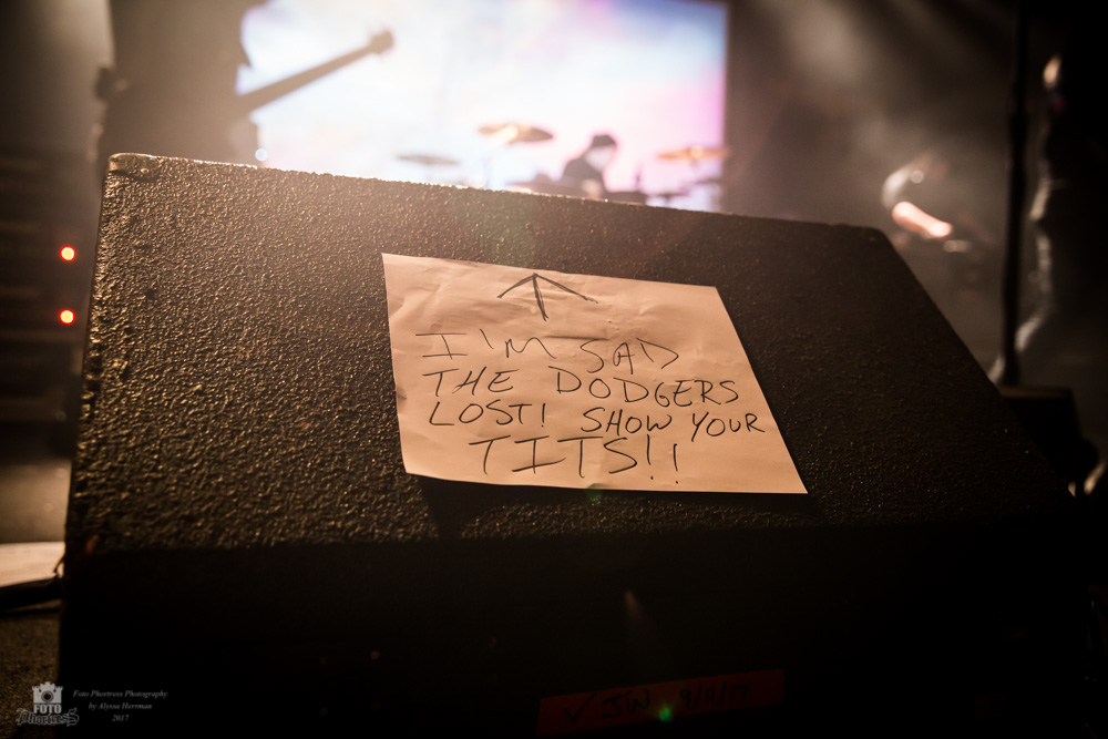 Ministry, Roseland Theater, photo by Alyssa Herrman