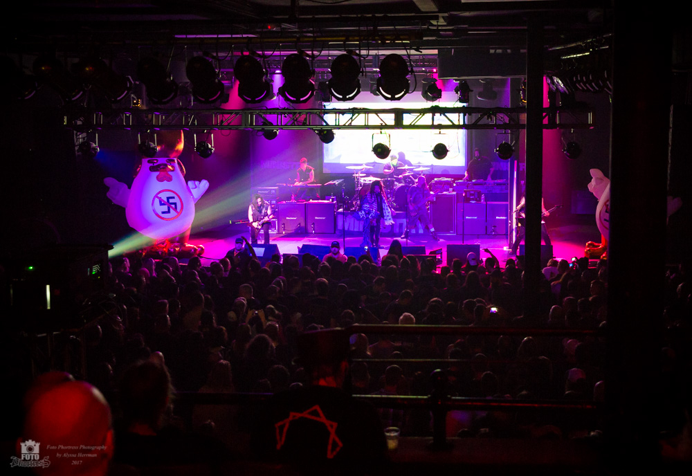 Ministry, Roseland Theater, photo by Alyssa Herrman