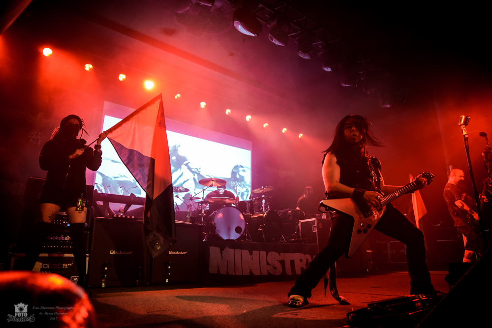 Ministry, Roseland Theater, photo by Alyssa Herrman