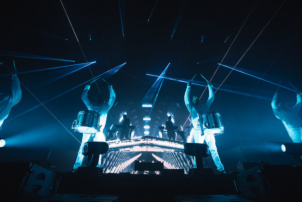 ODESZA, Veterans Memorial Coliseum, Rose Quarter, photo by Jessie McCall