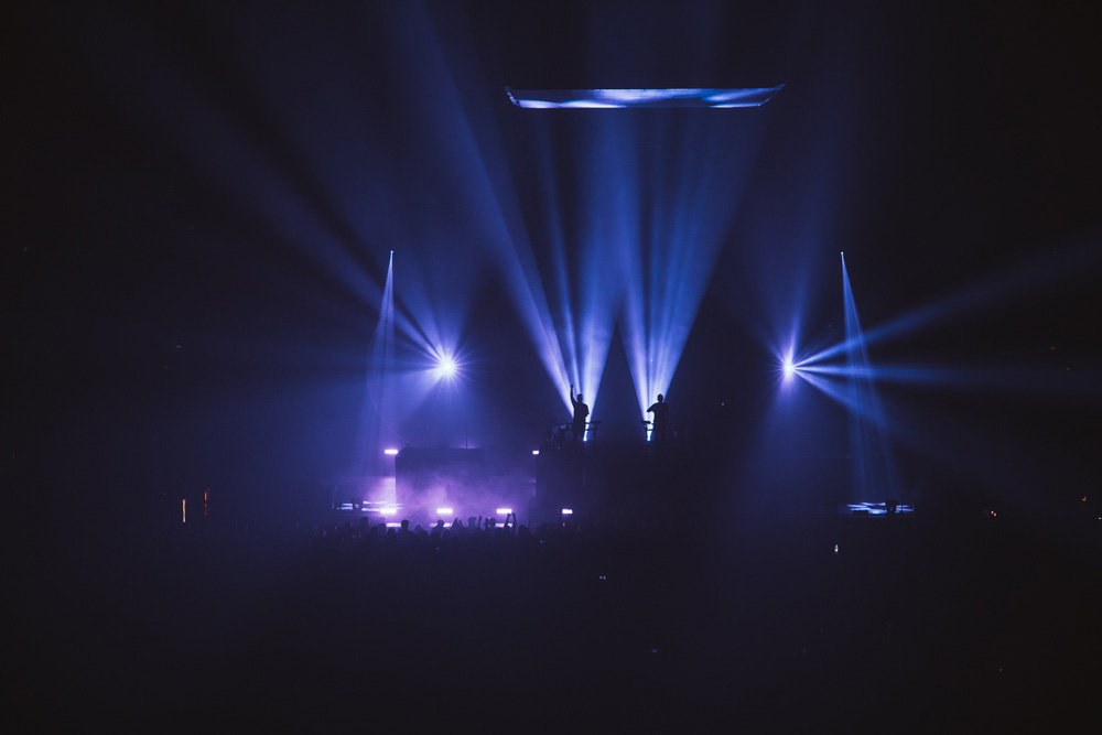 ODESZA, Veterans Memorial Coliseum, Rose Quarter, photo by Jessie McCall