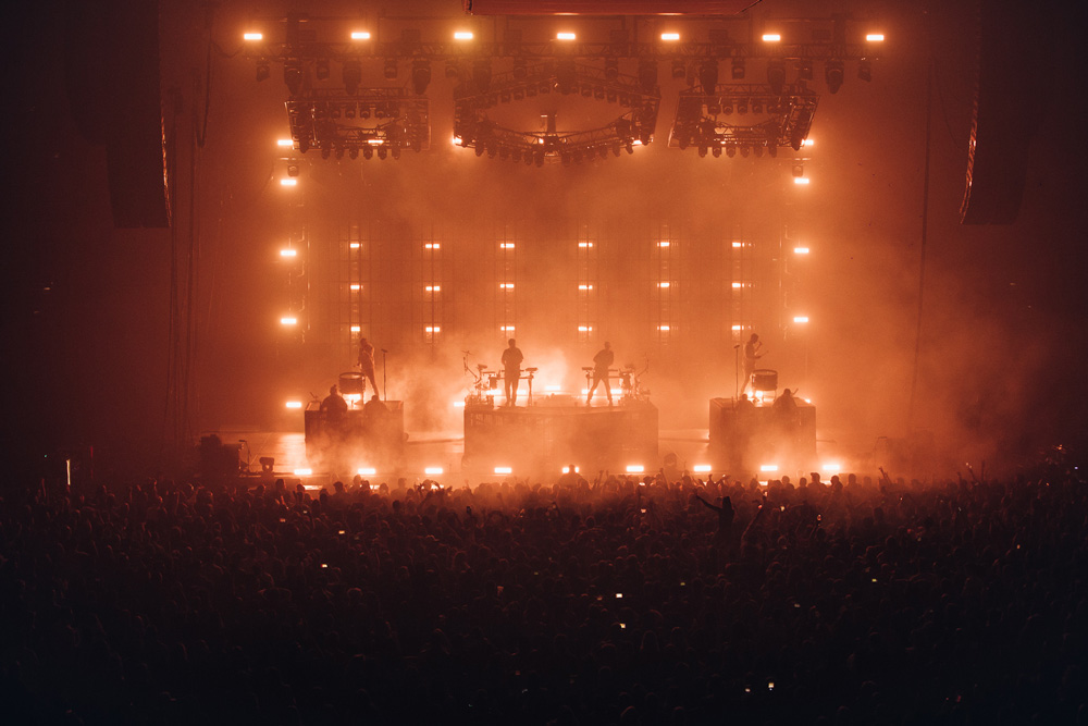 ODESZA, Veterans Memorial Coliseum, Rose Quarter, photo by Jessie McCall