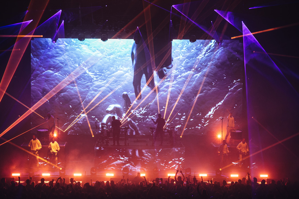 ODESZA, Veterans Memorial Coliseum, Rose Quarter, photo by Jessie McCall