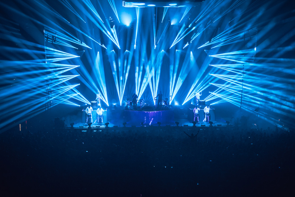 ODESZA, Veterans Memorial Coliseum, Rose Quarter, photo by Jessie McCall