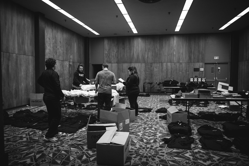 ODESZA, Veterans Memorial Coliseum, Rose Quarter, photo by Jessie McCall