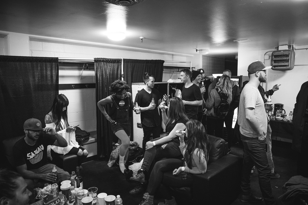 ODESZA, Veterans Memorial Coliseum, Rose Quarter, photo by Jessie McCall