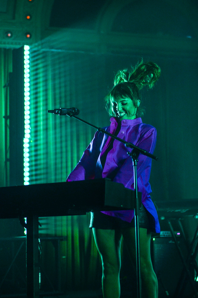 Oh Wonder, Crystal Ballroom, photo by Chelsea Gaya