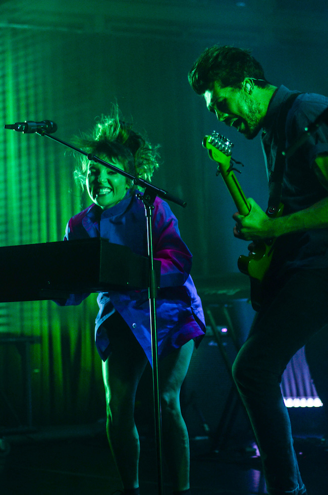 Oh Wonder, Crystal Ballroom, photo by Chelsea Gaya