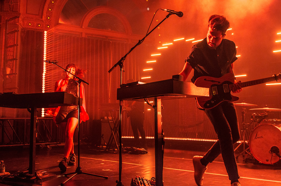 Oh Wonder, Crystal Ballroom, photo by Chelsea Gaya