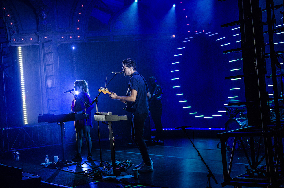 Oh Wonder, Crystal Ballroom, photo by Chelsea Gaya