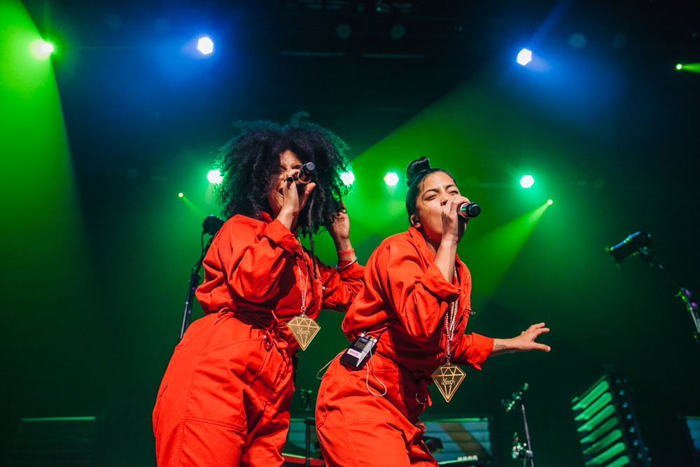 Ibeyi, Revolution Hall, photo by Tojo Andrianarivo