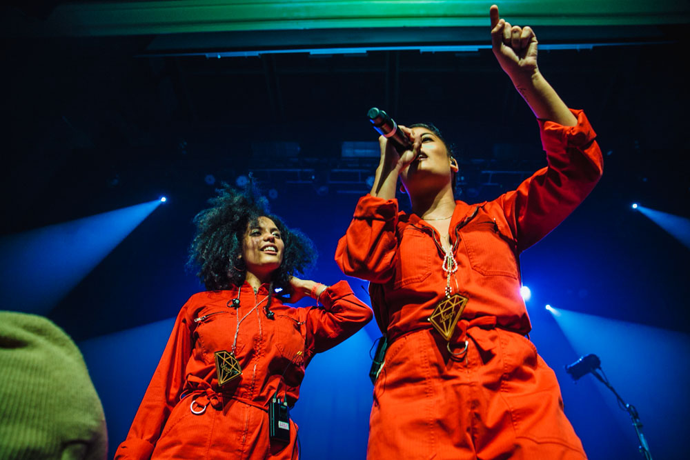 Ibeyi, Revolution Hall, photo by Tojo Andrianarivo
