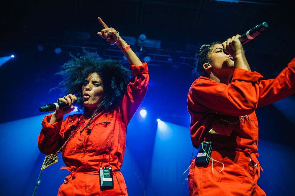 Ibeyi, Revolution Hall, photo by Tojo Andrianarivo