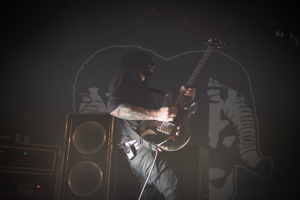 Death From Above, Roseland Theater, photo by Jeff Ryan