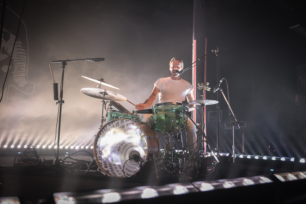 Death From Above, Roseland Theater, photo by Jeff Ryan