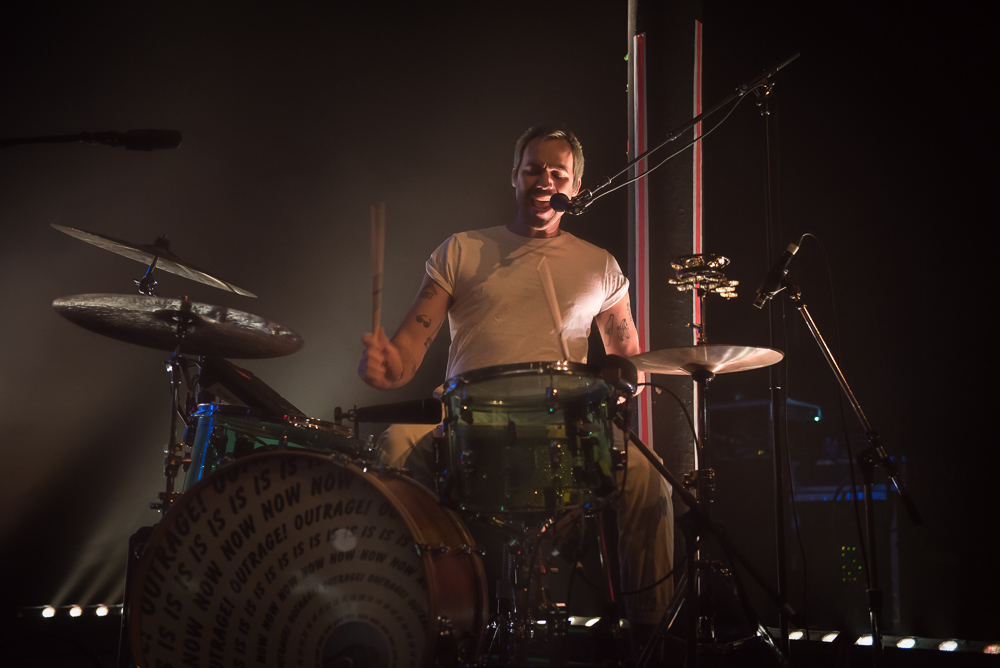 Death From Above, Roseland Theater, photo by Jeff Ryan