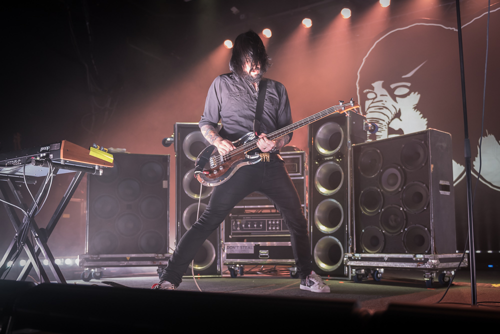 Death From Above, Roseland Theater, photo by Jeff Ryan