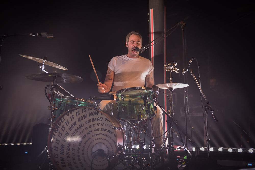 Death From Above, Roseland Theater, photo by Jeff Ryan