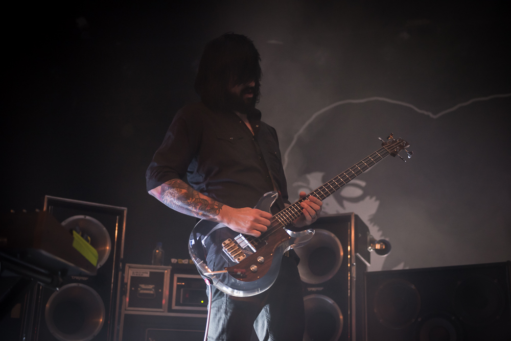 Death From Above, Roseland Theater, photo by Jeff Ryan