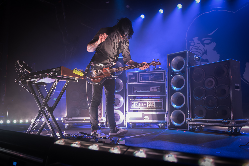 Death From Above, Roseland Theater, photo by Jeff Ryan