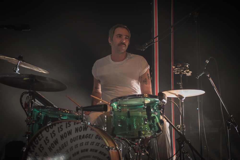 Death From Above, Roseland Theater, photo by Jeff Ryan