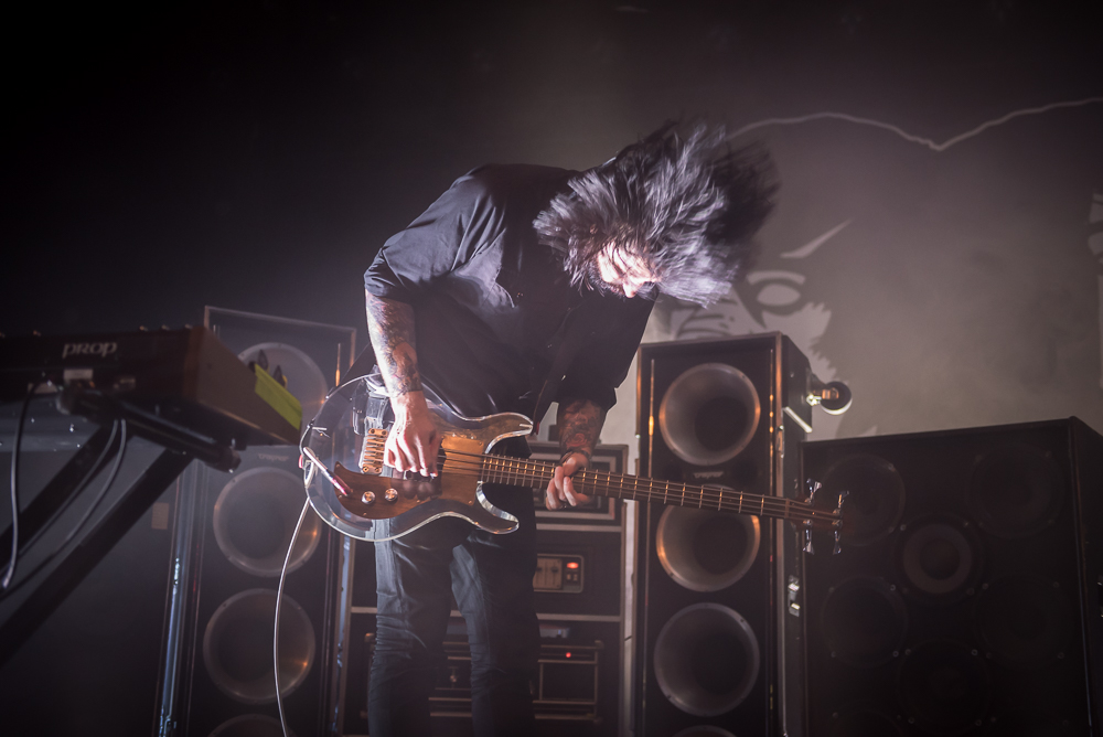 Death From Above, Roseland Theater, photo by Jeff Ryan