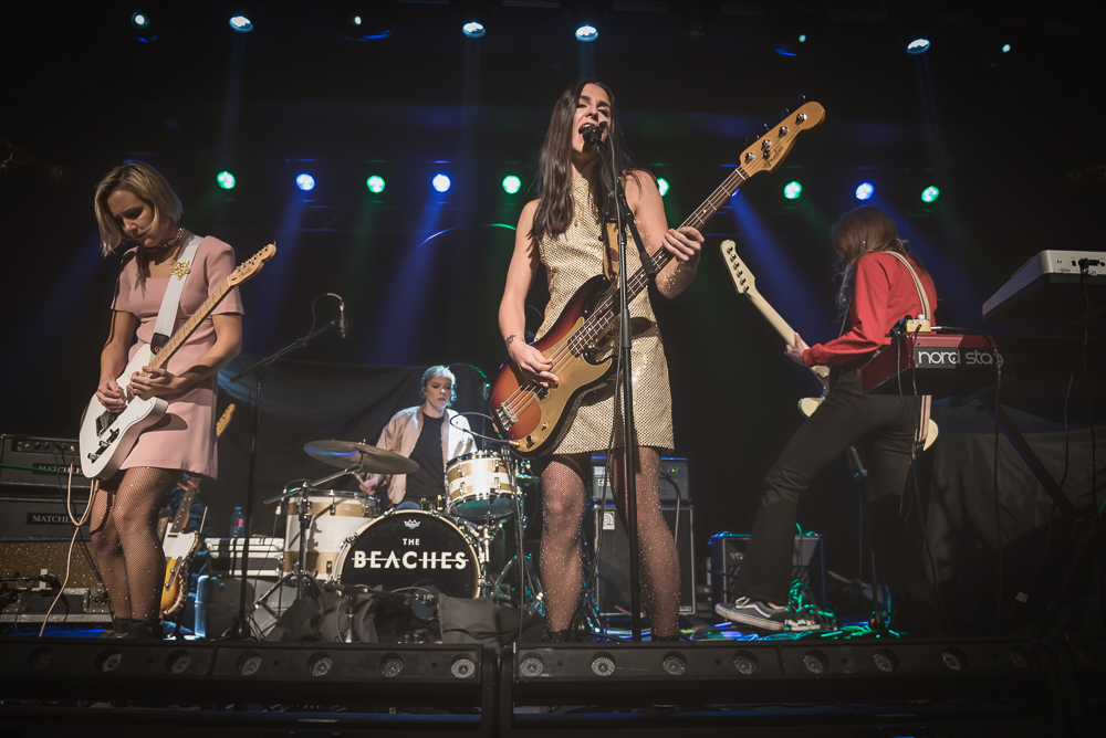 The Beaches, Roseland Theater, photo by Jeff Ryan