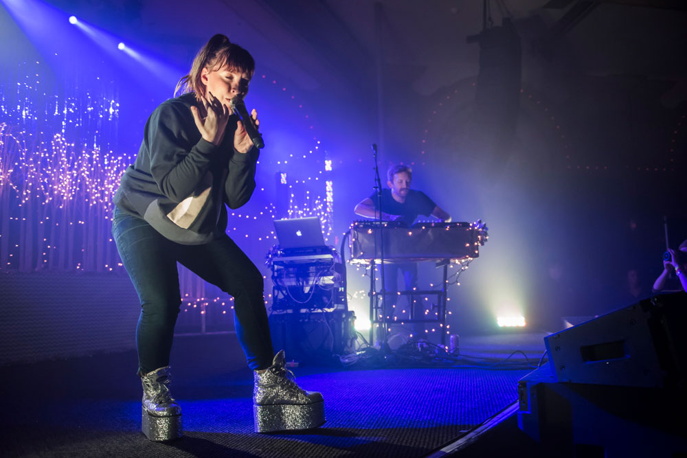 Sylvan Esso, Crystal Ballroom, 94.7 FM, photo by Jordan Sleeth