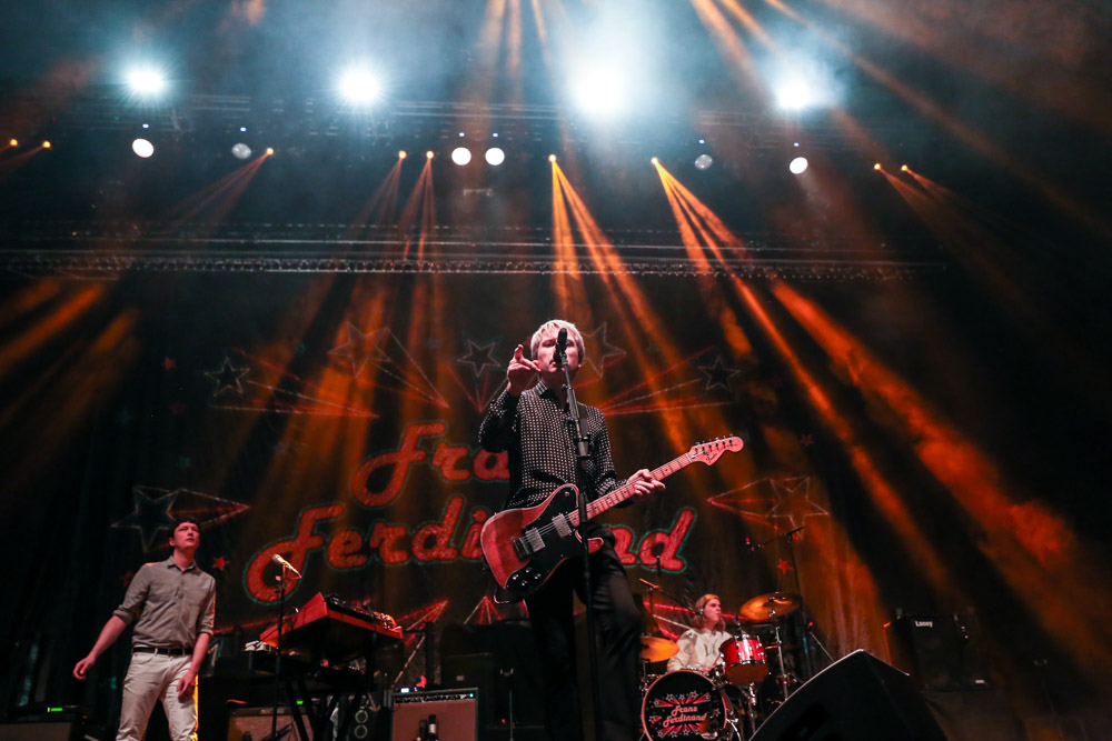 Franz Ferdinand, Moda Center, 94.7 FM, Rose Quarter, photo by Sydnie Kobza