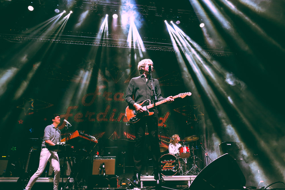 Franz Ferdinand, Moda Center, 94.7 FM, Rose Quarter, photo by Sydnie Kobza