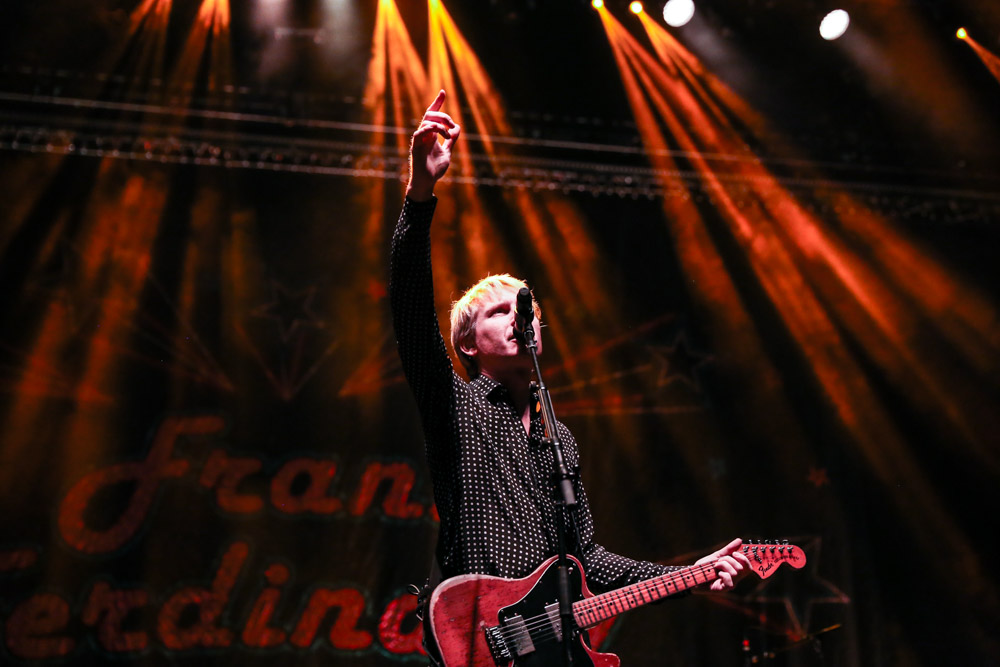 Franz Ferdinand, Moda Center, 94.7 FM, Rose Quarter, photo by Sydnie Kobza