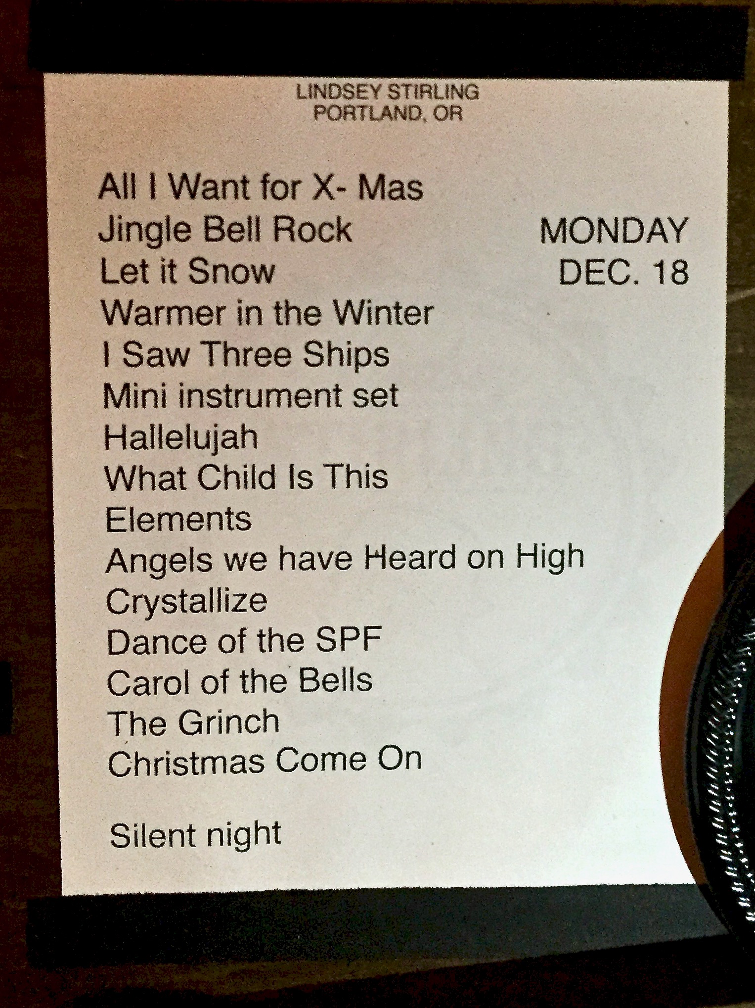 Lindsey Stirling, Arlene Schnitzer Concert Hall, photo by John Alcala