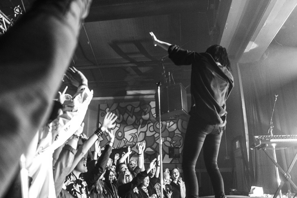 K.Flay, Wonder Ballroom, photo by Emma Davis