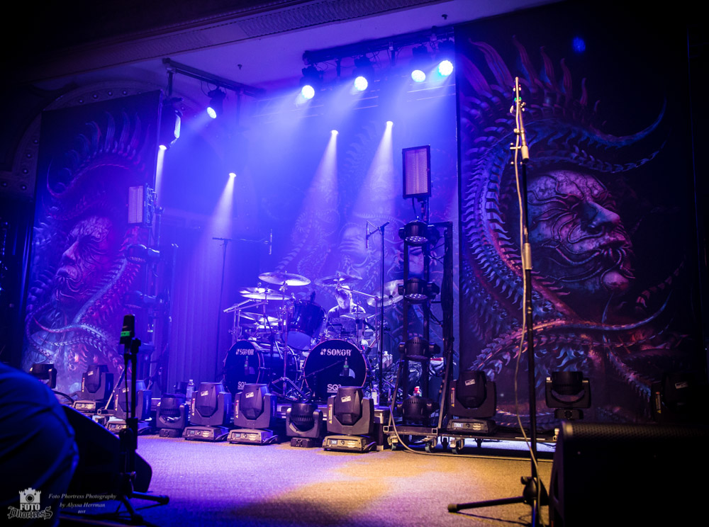 Meshuggah, Crystal Ballroom, photo by Alyssa Herrman