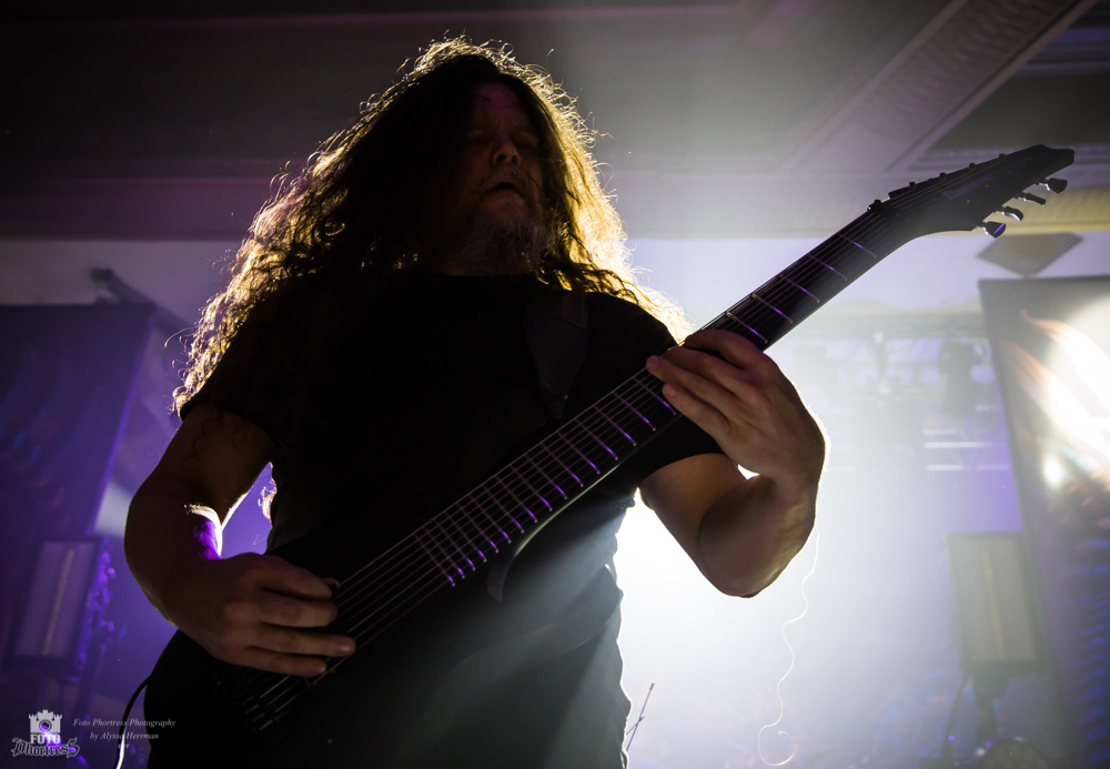 Meshuggah, Crystal Ballroom, photo by Alyssa Herrman
